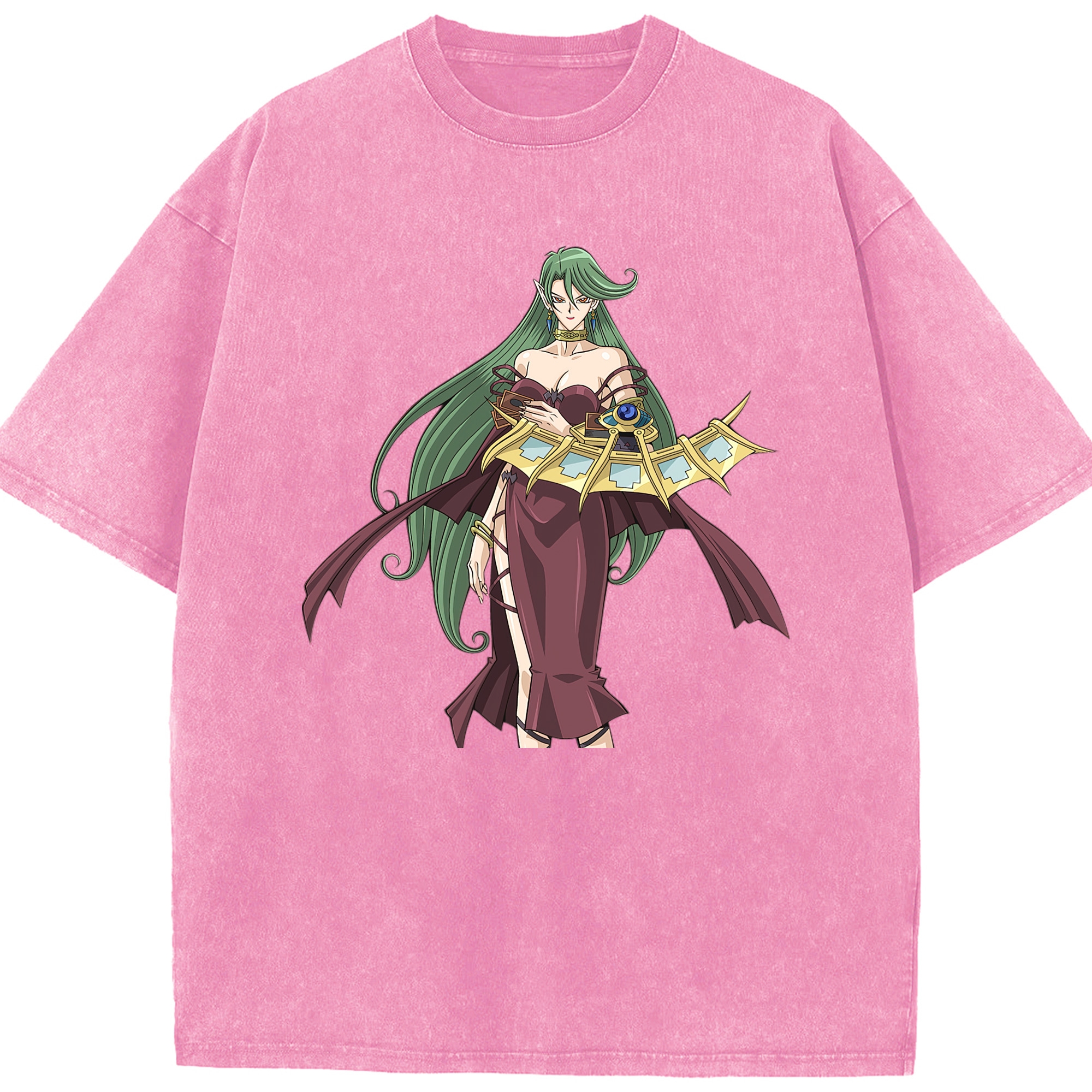 （画像用） 遊☆戯☆王 Yu-Gi-Oh! 綿100% ヴィンテージ風 半袖Tシャツ（フロントプリント）